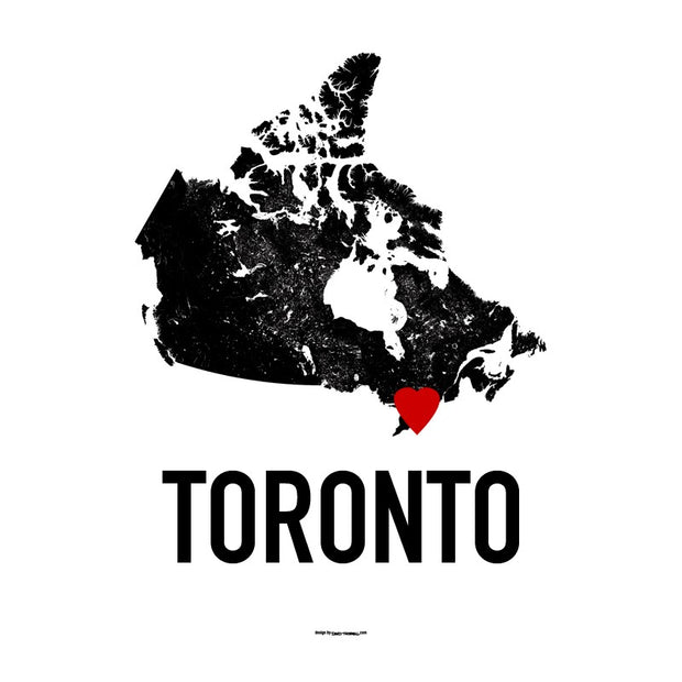 Toronto Heart Poster